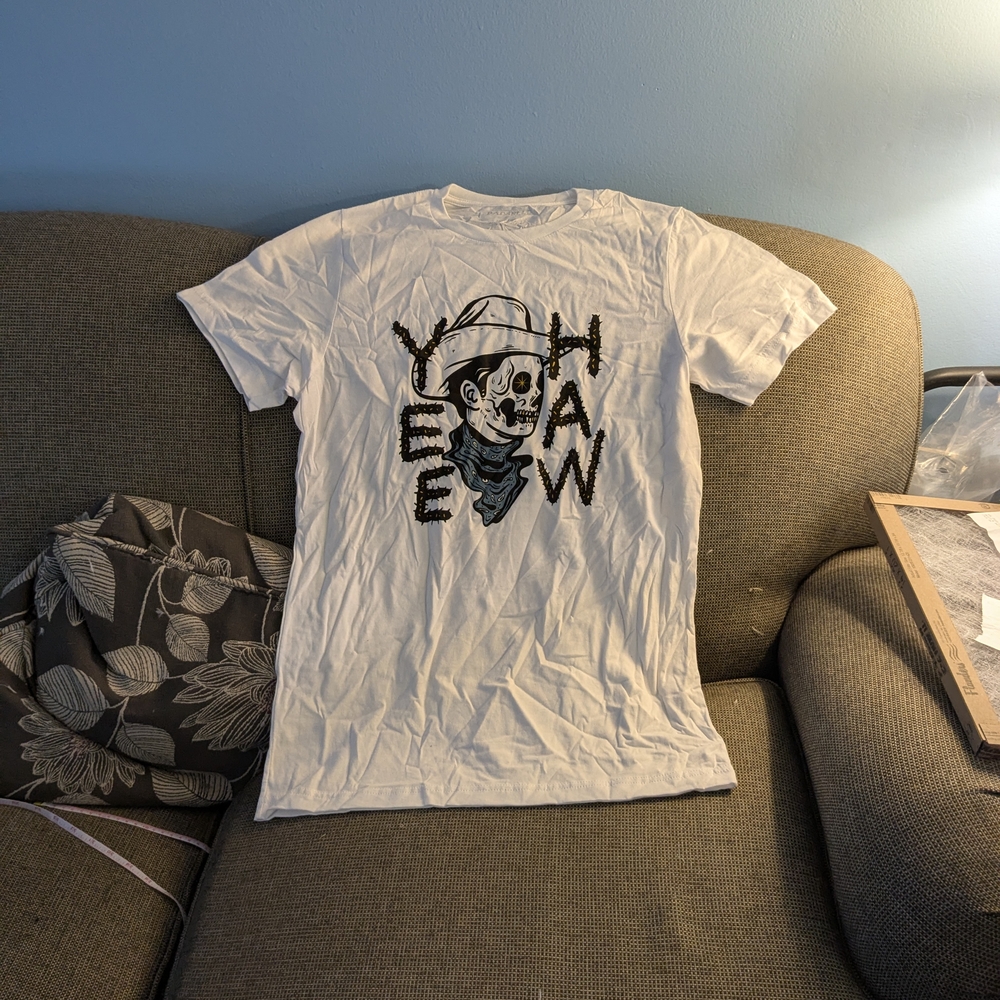 White Graphic T-Shirt